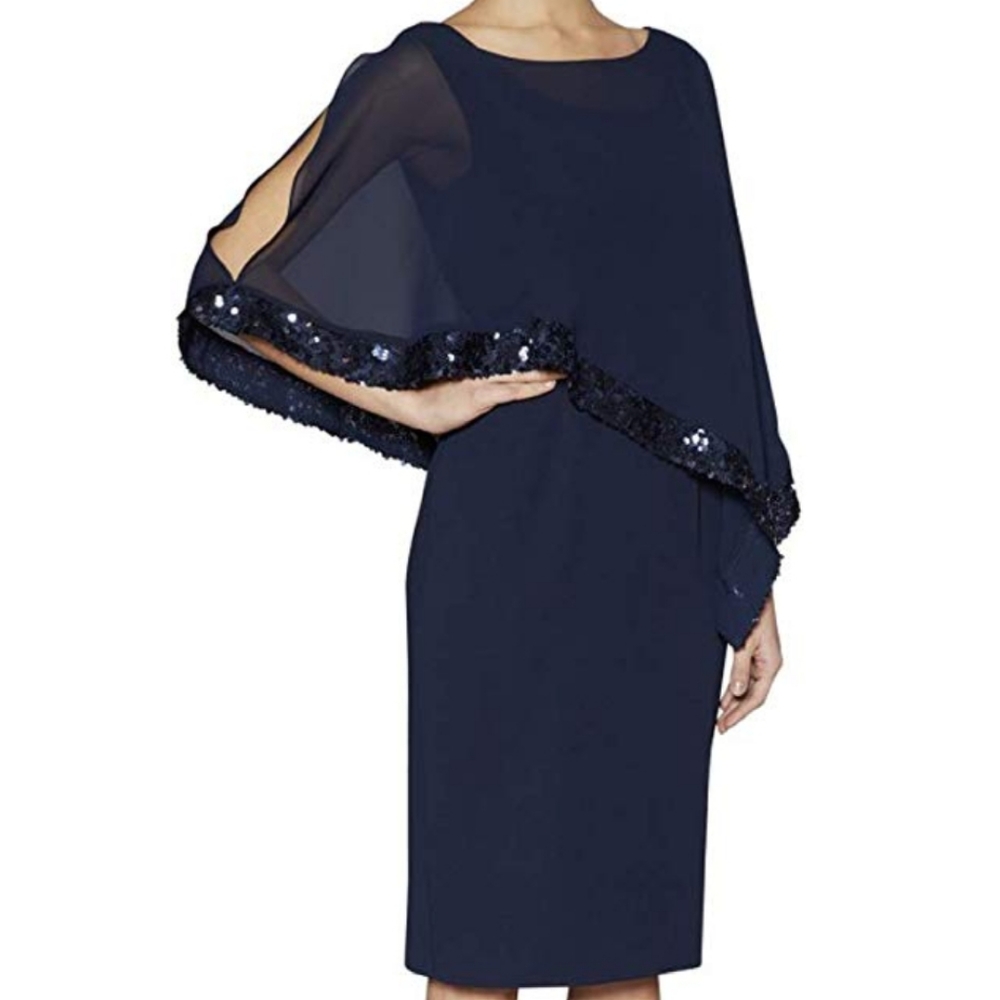 Evening Dress dress w/Sequins by Lansitina NWOT